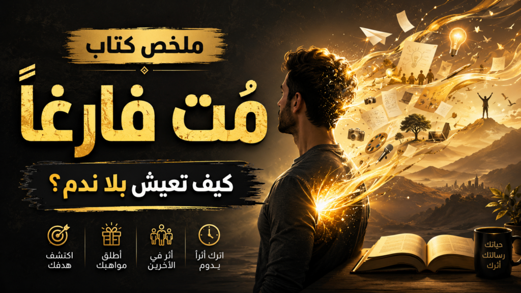 ملخص كتاب “مت فارغا” لتود هنري: